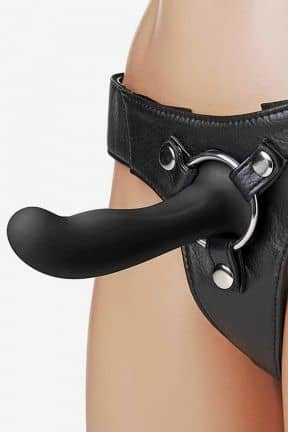 Black Friday Week Sexlegetøj til kvinder Heart On Silicone Harness Dildo