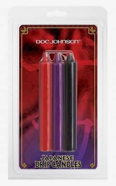 Juleindkøb Japanese Drip Candles 3pack