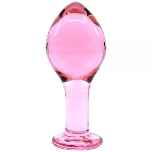 Glassy Rose Round Plug