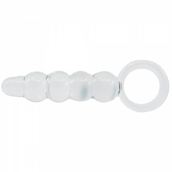 Glassy Clear Bubble Plug