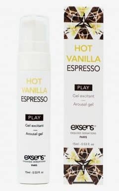 Førfest Exsens - Sensual Play Gel Vanilla Espresso