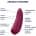 Satisfyer Curvy 1+ Rose Red