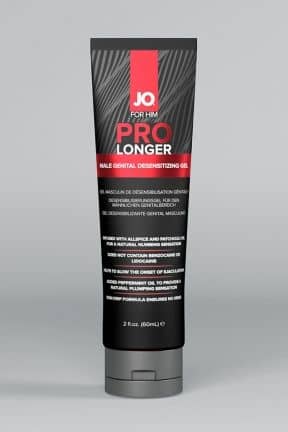 Øget Sexlyst & Forlængende System JO - Prolonger Gel 60 ml