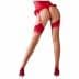 Stockings Nude w. Red Seam