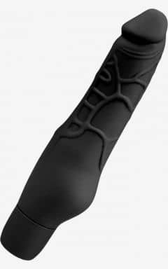 Dildo Silicone Realistic Vibrator Black