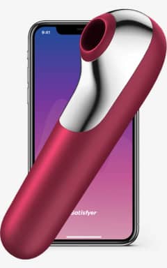 Vibratorer med mobil app Satisfyer Dual Love Pink