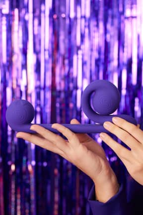 Vibratorer til par Snail vibe purple