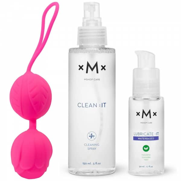 Flower Smart Egg with lube and clean