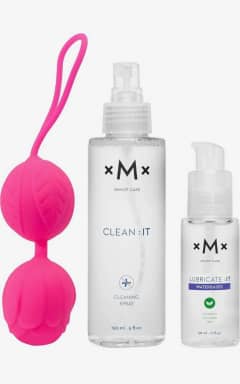 Intimlegetøj sæt, Kits & Bokse Flower Smart Egg with lube and clean