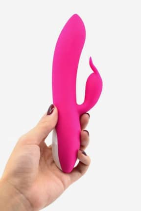 Rabbit vibrator Eclipse Rechargeable - med glid & rengöring 