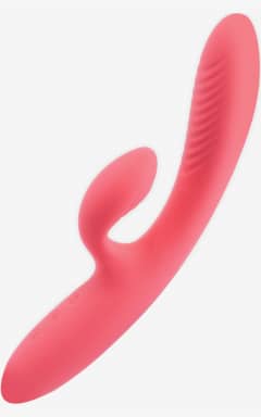 Vibrator Heating Bunny Raspberry Red