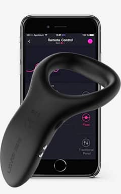 Smart, spændende og innovativ  Lovense - Diamo Vibrating Cock RIng