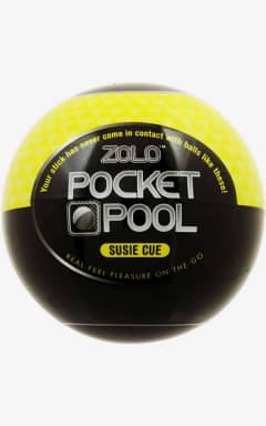 För honom Zolo - Pocket Pool Susie Cue Yellow