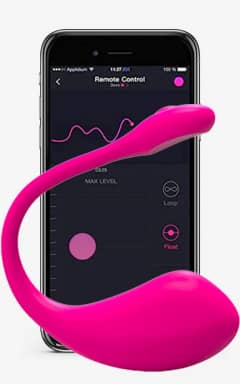 Vibratorer med mobil app Lovense - Lush 3 Wearable Bullet Vibrator