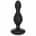 Electroshock E-Stimulation Vibrating Buttplug - Black