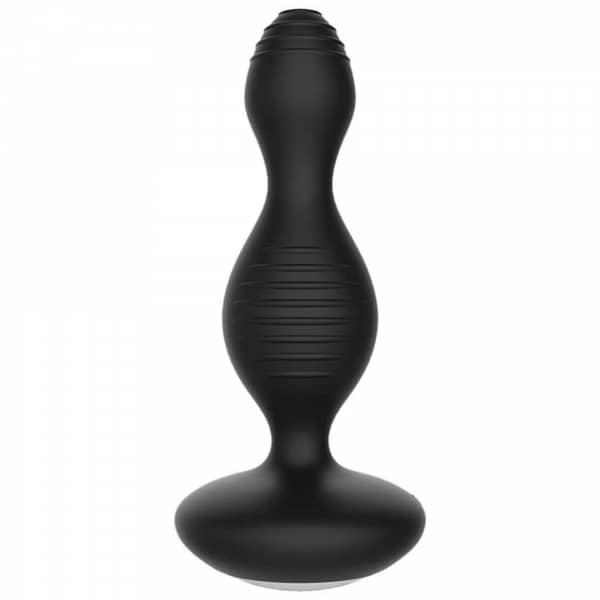 Electroshock E-Stimulation Vibrating Buttplug - Black