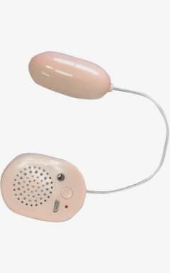 Sexlegetøj til par Vibrating egg with speaker