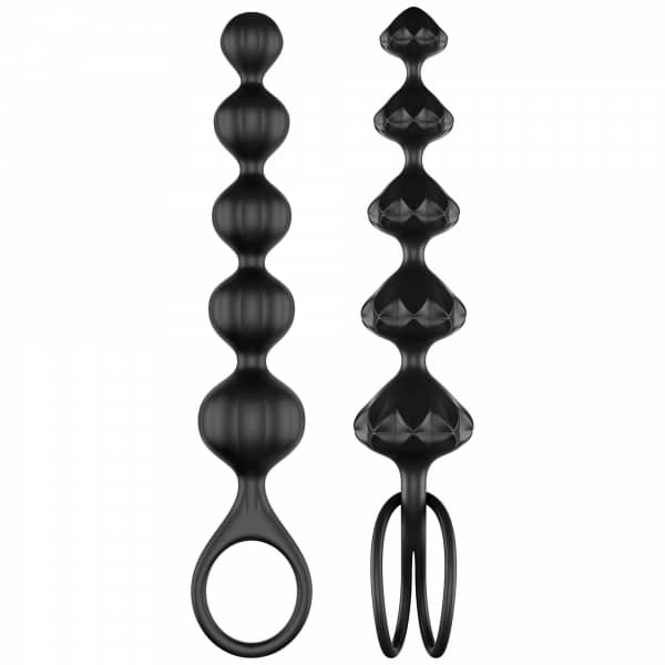 Satisfyer - Love Beads Soft Silicone Black