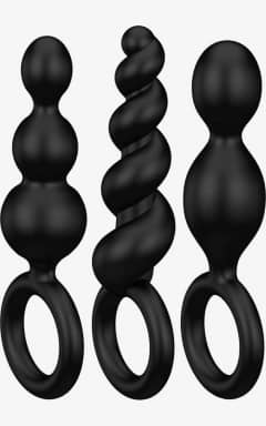 Sexlegetøj til mænd Satisfyer - Booty Call Plugs Black