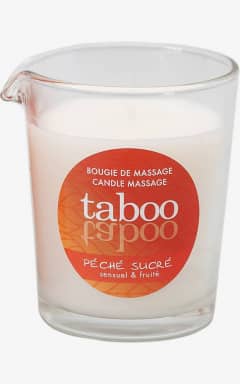 Førfest Taboo Peche Massage Candle