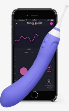 Smart, spændende og innovativ  Lovense Hyphy Dual End Vibrator