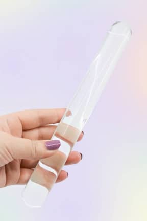 Diskret date Glassy Clear Wand