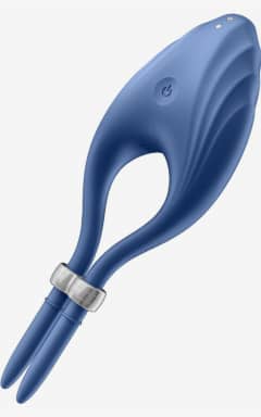 Penisring Satisfyer Duelist Vibrating Cock Ring Dark Blue