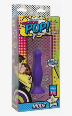 Buttplug og analt sexlegetøj American Pop Mode 4 Inch