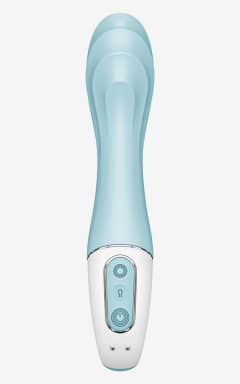 Til hende Air Pump Vibrator 5+ Blue