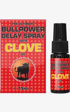 Øget Sexlyst & Forlængende Bull Power Clove Delay Spray 15ml