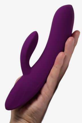Alle Laid - V.1 Silicone Rabbit Vibrator Purple