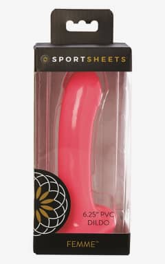 Sexlegetøj til par Sportsheets Strap On - "femme" Rubber Dildo - Hot 