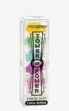 Sexlegetøj til par Doc Johnson Tower Of Power 6 Pack Multi-Colored
