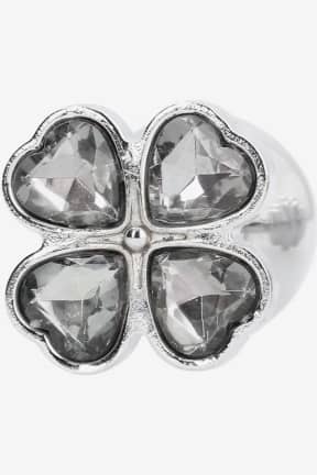 Anal Lucky Diamond Plug 2,75 Inch Silver