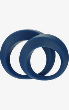 Penisringe Linx Perfect Twist Cock Ring Set Blue Os