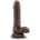 Dr. Skin Plus 16,5cm Posable Dildo Chocolate