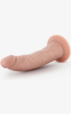 Anal sexlegetøj Dr. Skin Plus 19cm Posable Dildo Vanilla