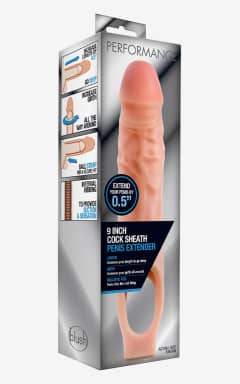 Sexlegetøj til mænd Performance 9inch Cock Sheath Extender