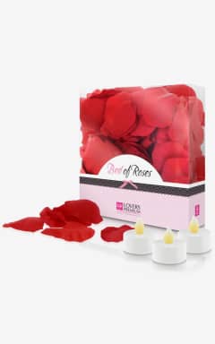 Romantisk aften Loverspremium Bed Of Roses Rose Petals Red