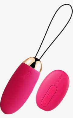 Alle Svakom - Elva Vibrating Egg Plum Red
