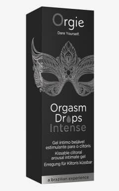 Øget Sexlyst & Forlængende Orgasm Drops Intense 30ml