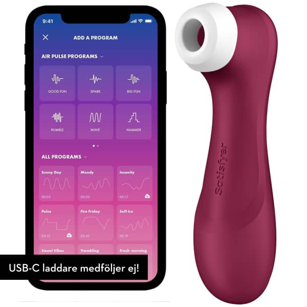Satisfyer Pro 2 Generation 3 Red BT/App