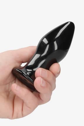 Anal sexlegetøj Stretchy Glass Vibrator