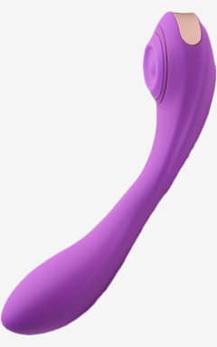 Alle 10X Pose Plus Bendable Pulsing Silicone Vibrator