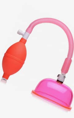 Pumper Vaginal Pump with 3.8 Inch Small Cup - Pink