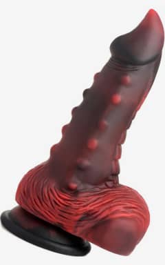 Dildo Lava Demon Thick Nubbed Silicone Dildo