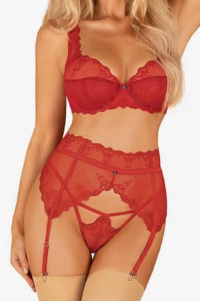 Lingeri Obsessive Lonesia Garter Belt