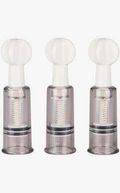 Pumper Nipple & Clit Suckers 3pcs