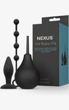 Buttplug Nexus Anal Beginner Set Black