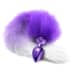 Nixie Metal Buttplug With Ombre Tail
